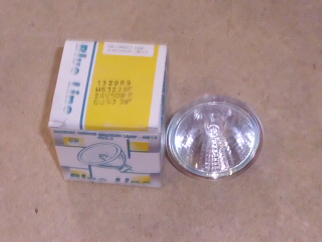 Halogeenlamp 50w/24V/38° (Bleu line)
